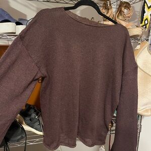 Women's Brown Commense  Sweater